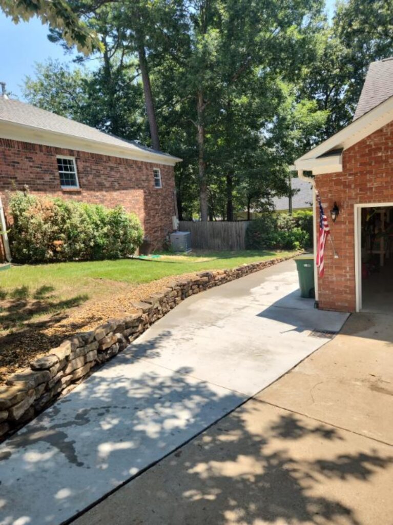 Little Rock Concrete Sidewalk